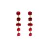 Silver Earrings 925 with Agate-0