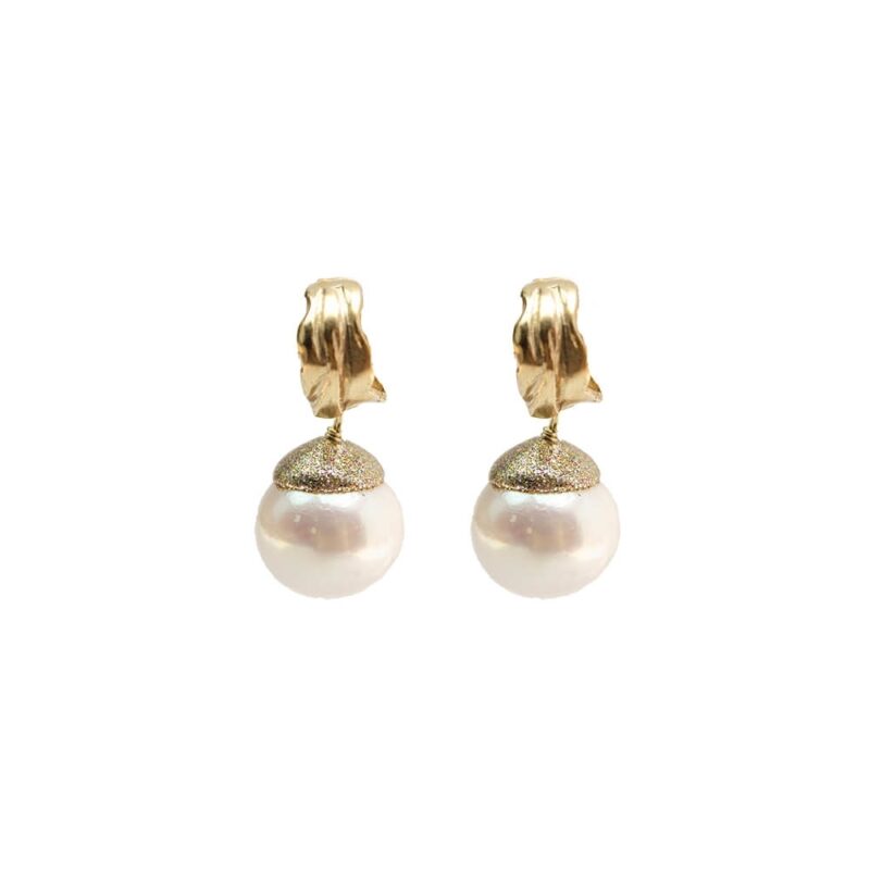 Silver Earrings 925 with Pearl-0