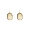 Silver Earrings 925 with Moonstone-0