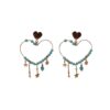Silver Earrings 925 with Turquoise-0