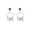 Silver Earrings 925 with Turquoise-0