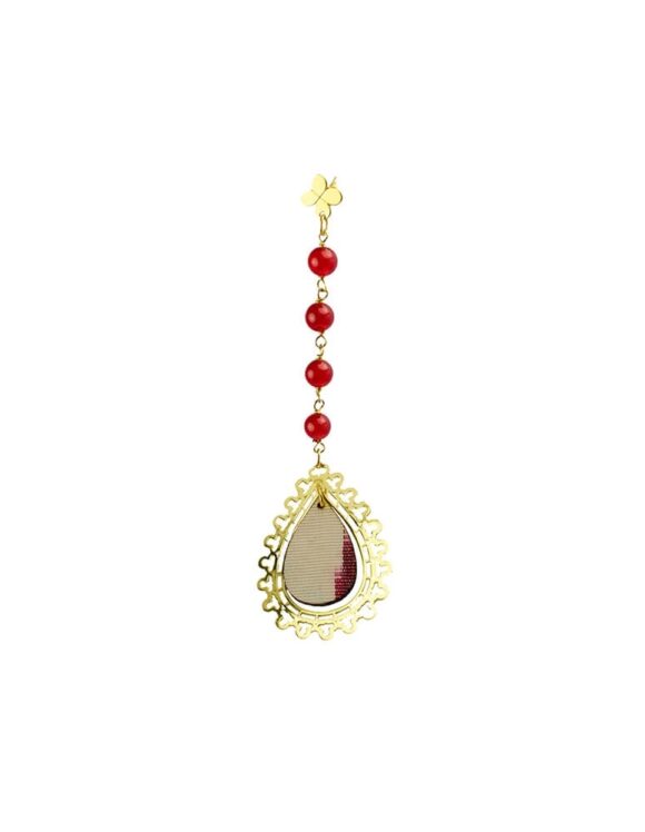 Silver Earring 925 with Quartz-0