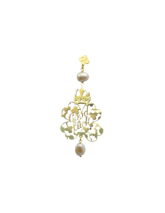 Silver Earring 925 with Pearl-0