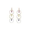 Silver Earrings 925 with Quartz-0