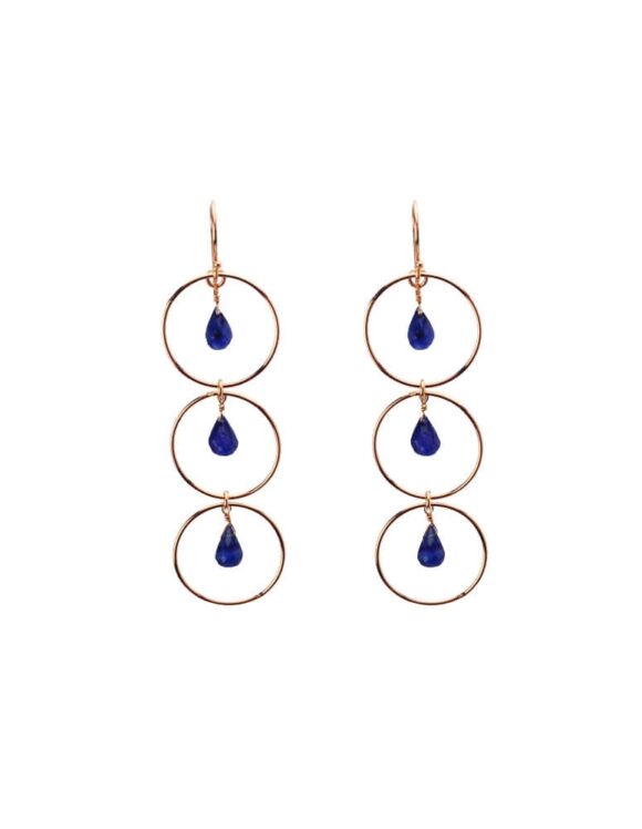Silver Earrings 925 with Onyx-0
