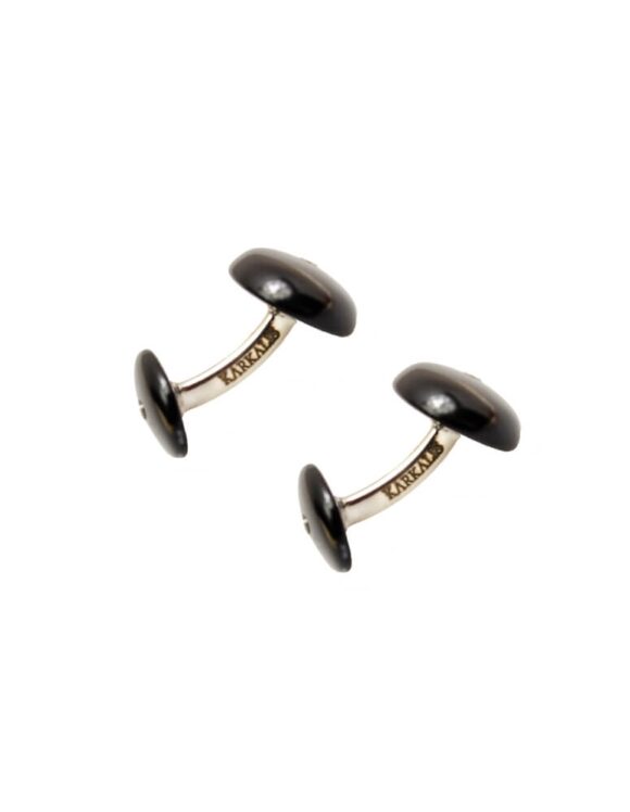 Silver Cufflinks 925 with Onyx.-0