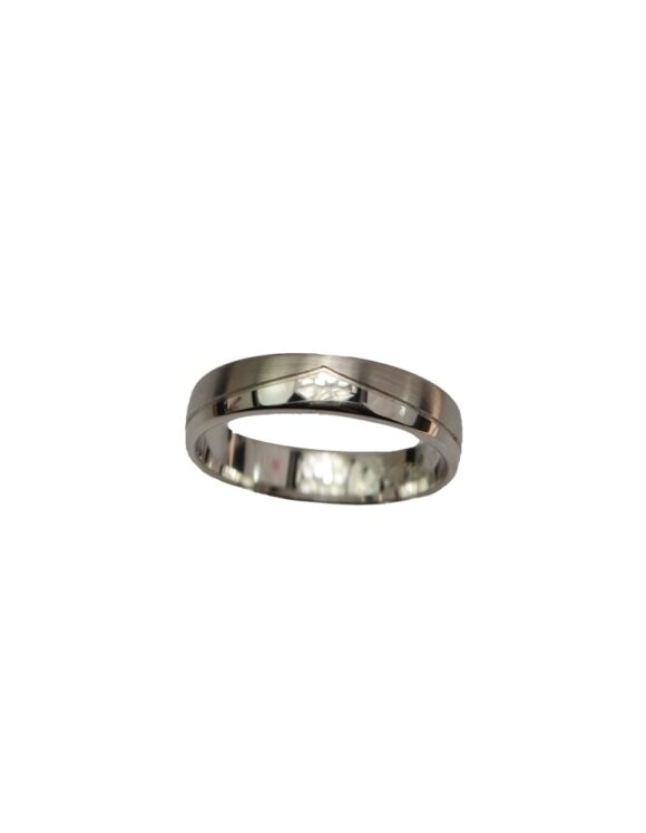 Gold Wedding Ring K18 -0