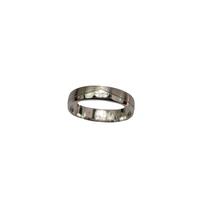 Gold Wedding Ring K18 -0