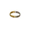 Gold K18 Wedding Ring, Diamond 0.015 ct-0