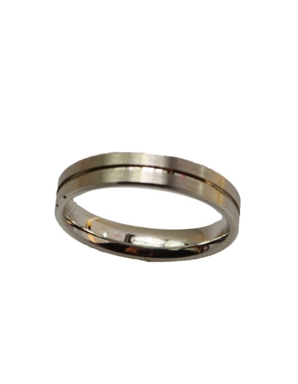 Gold Wedding Ring K18 -0