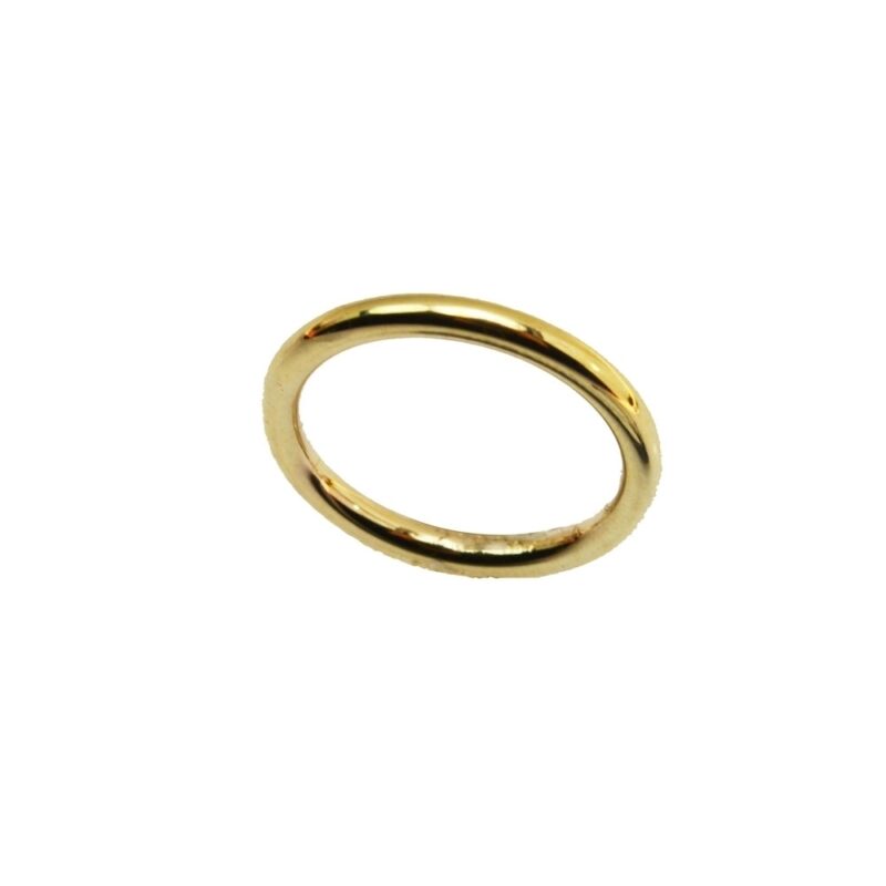 Gold Wedding Ring K18 -0