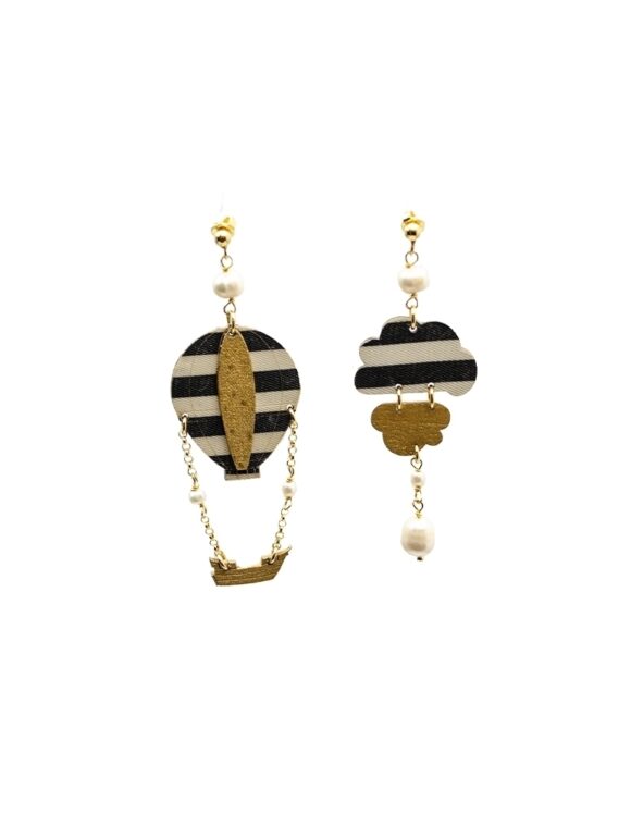 Silver Earrings 925 with Pearl-0