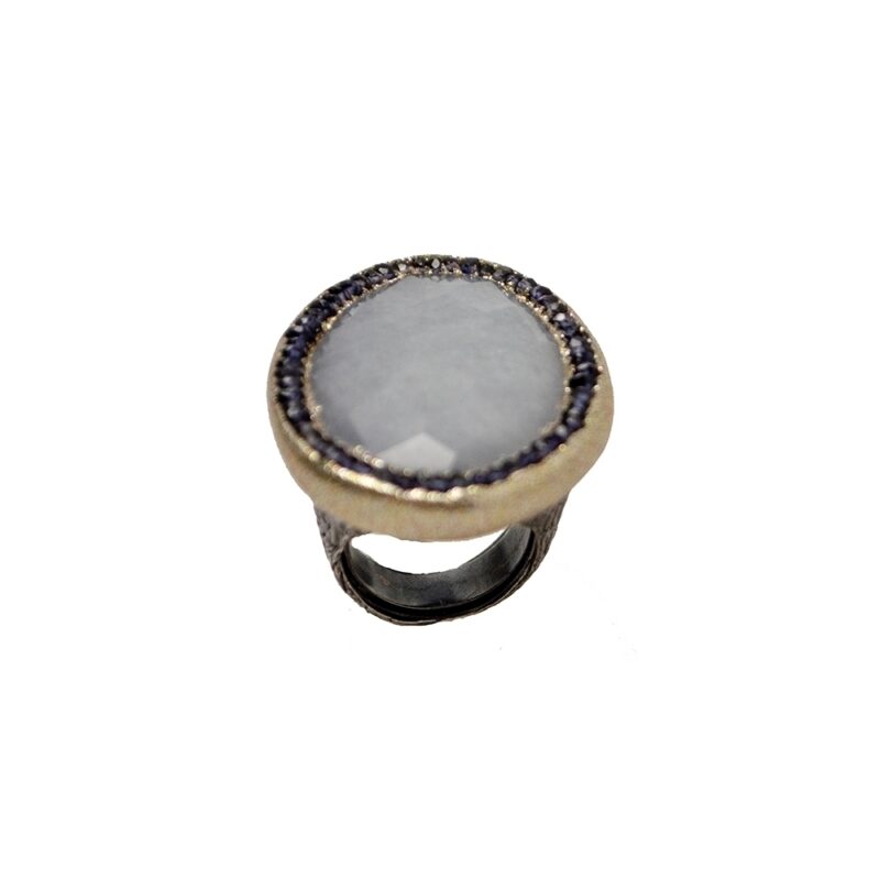 Silver Ring 925, Quartz-0