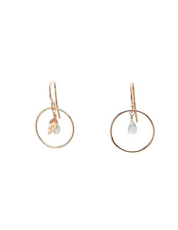 Silver Earrings 925 with Blue Topaz-0