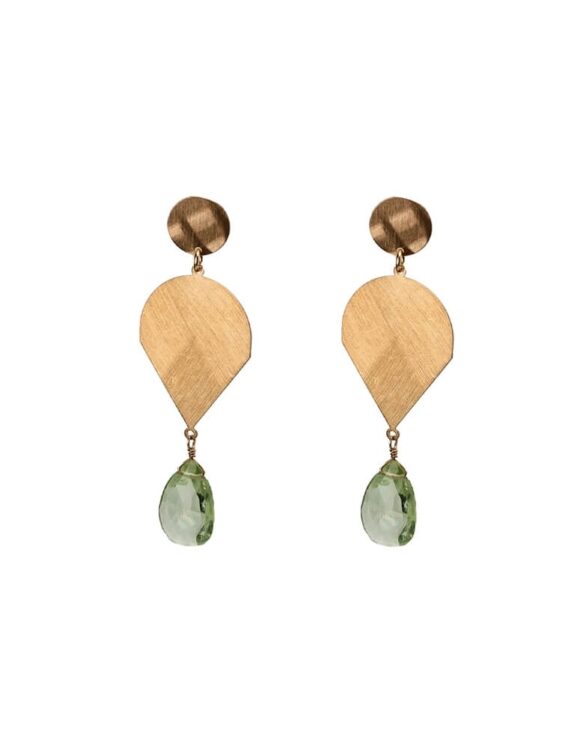 Silver Earrings 925 with Quartz-0