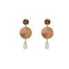 Silver Earrings 925 with Quartz-0
