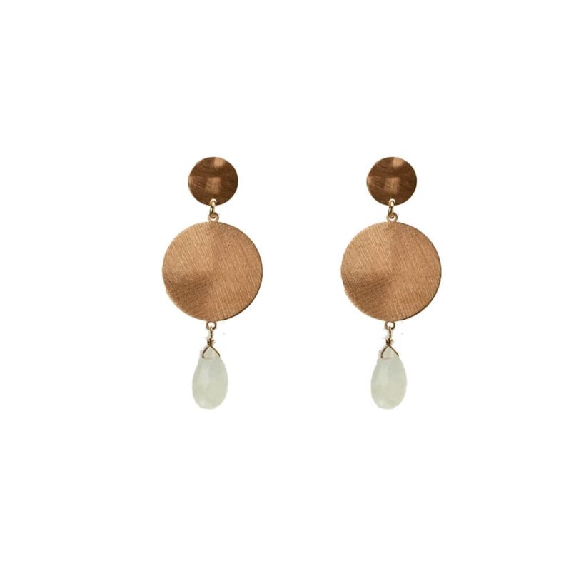 Silver Earrings 925 with Quartz-0
