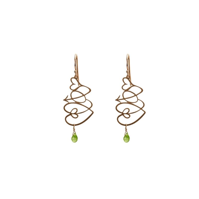 Silver Earrings 925 with Quartz-0