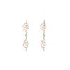 Silver Earrings 925 with Quartz-0