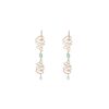 Silver Earrings 925 with Quartz-0