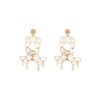 Silver Earrings 925 with Quartz-0