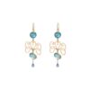 Silver Earrings 925 with Quartz-0