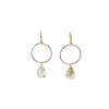 Silver Earrings 925 with Quartz-0