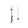 Silver Earrings 925 with Agate-0