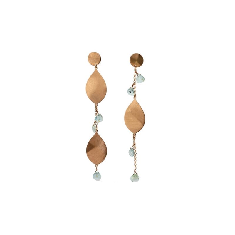 Silver Earrings 925 with Quartz-0