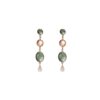 Silver Earrings 925 with Quartz-0