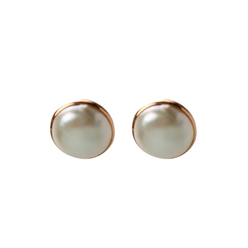 Silver Earrings 925 with Pearl.-0