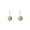 Silver Earrings 925, Pearl-0