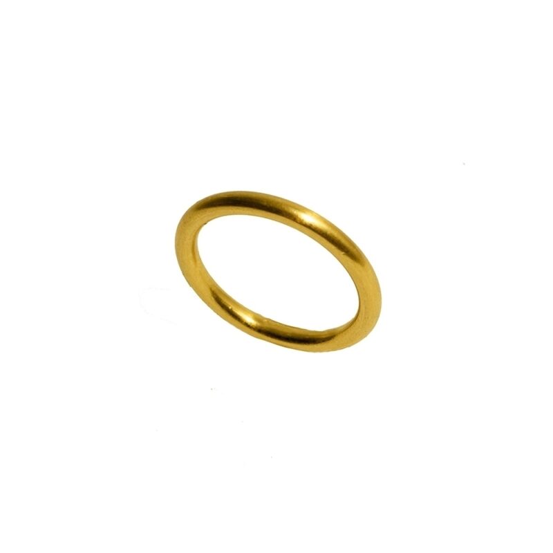 Gold Wedding Ring K18 -0