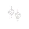 Silver Earrings 925, Zircon-0