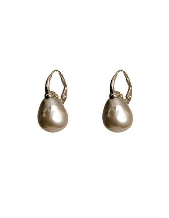 Silver Earrings 925, Pearls-0