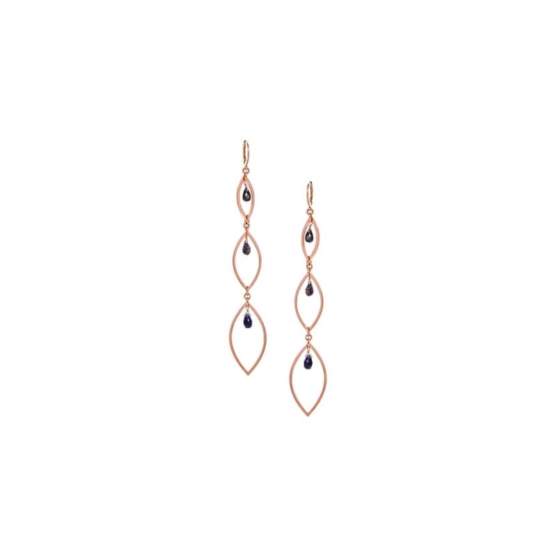 Silver Earrings 925, Quartz-0