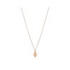 Silver Necklace 925, Sapphire-0