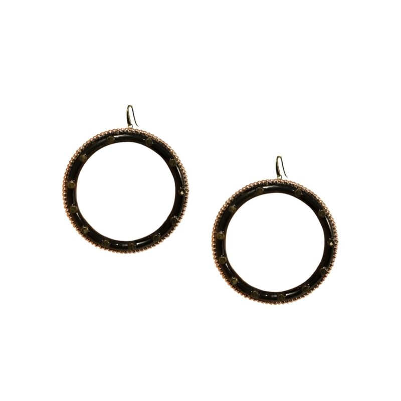 Silver Earrings 925, Horn-0