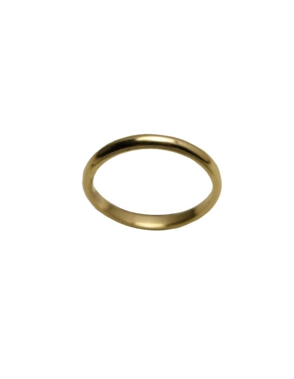 Gold Wedding Ring K18 -0