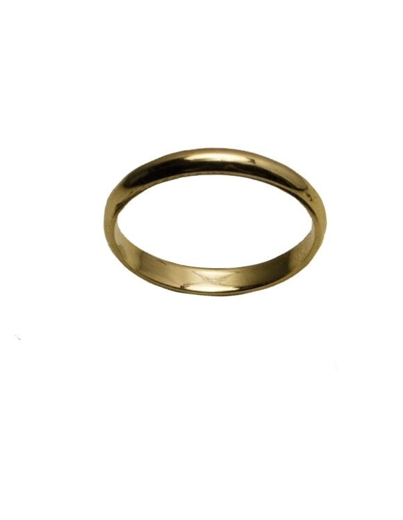 Gold Wedding Ring K18 -0