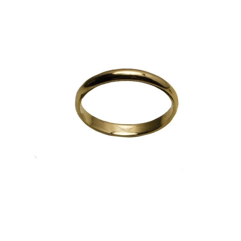 Gold Wedding Ring K18 -0