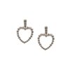 Silver Earrings 925, Zircon-0