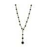 Silver Necklace 925, Onyx-0