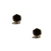 Silver Cufflinks 925, Onyx.-0