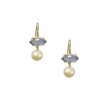 Silver Earrings 925, Pearl-0