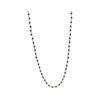 Silver Necklace 925, Diamond 0.005 ct-0