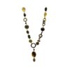 Silver Necklace 925, Onyx-0