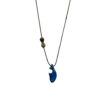 Silver Necklace 925, Diamond 0.01 ct-0