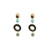 Silver Earrings 925, Turquoise-0