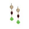 Silver Earrings 925, Amethyst-0